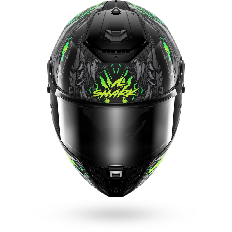 CASCO SHARK SPARTAN RS Shaytan Black Green Anthracite