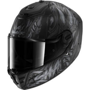 CASCO SHARK SPARTAN RS Shaytan Matte Black Anthracite