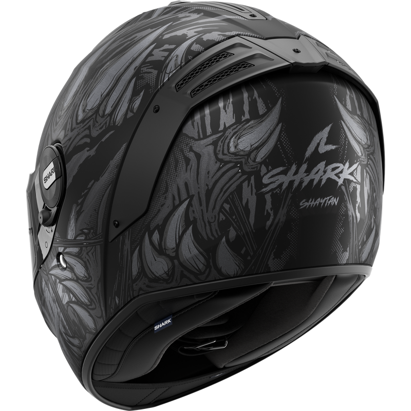 CASCO SHARK SPARTAN RS Shaytan Matte Black Anthracite