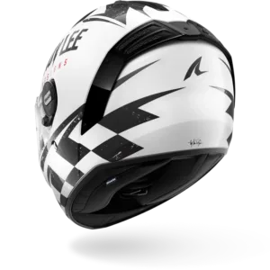 CASCO SHARK SPARTAN RS FIBRE Raceshop White Black Red