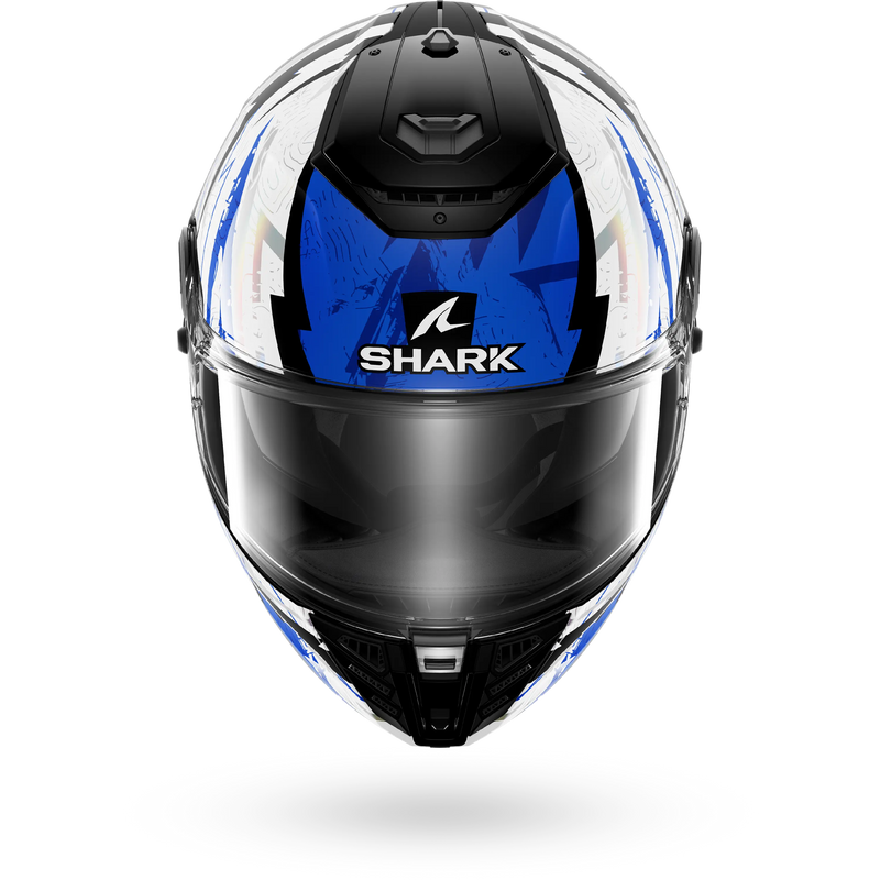 CASCO SHARK SPARTAN RS Hibolt Black Blue Chrome
