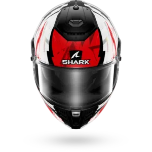 CASCO SHARK SPARTAN RS Hibolt Black Red Chrome
