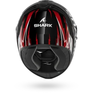CASCO SHARK SPARTAN RS Hibolt Black Red Chrome