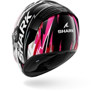 CASCO SHARK SPARTAN RS Hibolt Black Violet Chrome