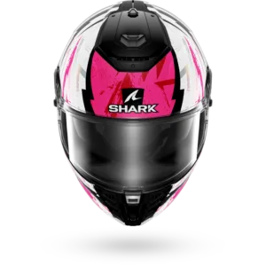 CASCO SHARK SPARTAN RS Hibolt Black Violet Chrome