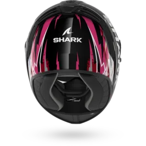 CASCO SHARK SPARTAN RS Hibolt Black Violet Chrome