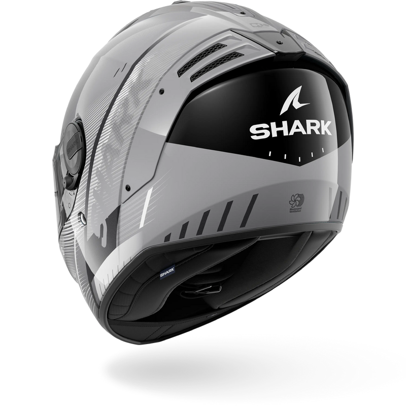 CASCO SHARK SPARTAN RS FIBRE SPARTAN RS SPEED-TECH Silver White Black
