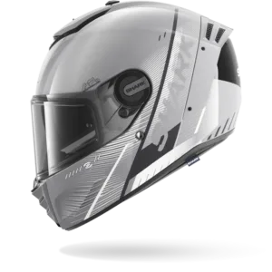 CASCO SHARK SPARTAN RS FIBRE SPARTAN RS SPEED-TECH Silver White Black