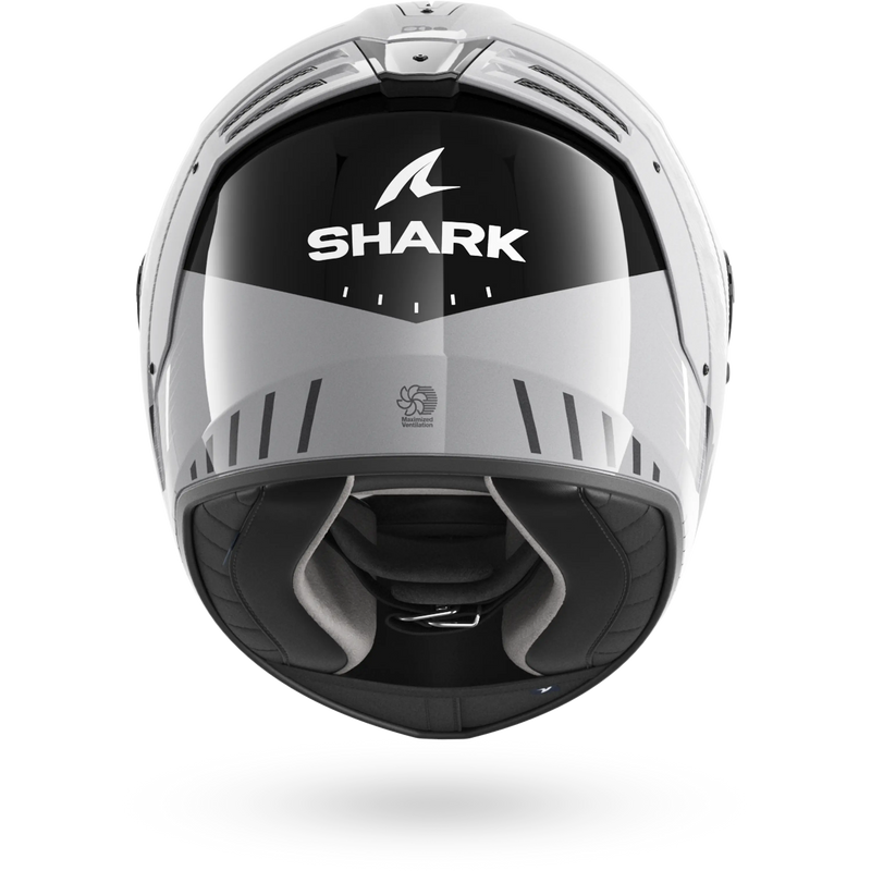 CASCO SHARK SPARTAN RS FIBRE SPARTAN RS SPEED-TECH Silver White Black