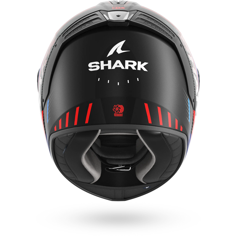 CASCO SHARK SPARTAN RS FIBRE SPARTAN RS SPEED-TECH Mat Black Blue Red