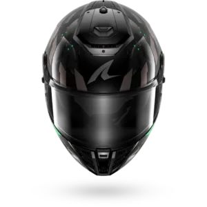 CASCO SHARK SPARTAN RS FIBRE SKILFUL Black Anthracite Green