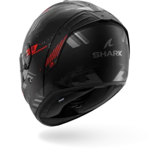 CASCO SHARK SPARTAN RS FIBRE SKILFUL Black Anthracite Red