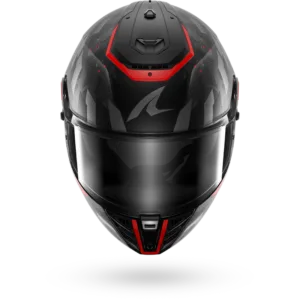 CASCO SHARK SPARTAN RS FIBRE SKILFUL Black Anthracite Red