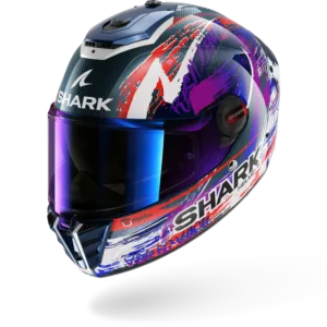CASCO SHARK SPARTAN RS CARBON ZARCO SIGNATURE Carbon White Violet