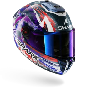 CASCO SHARK SPARTAN RS CARBON ZARCO SIGNATURE Carbon White Violet