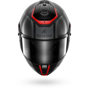 CASCO SHARK SPARTAN RS CARBON Shawn Carbon Orange Silver