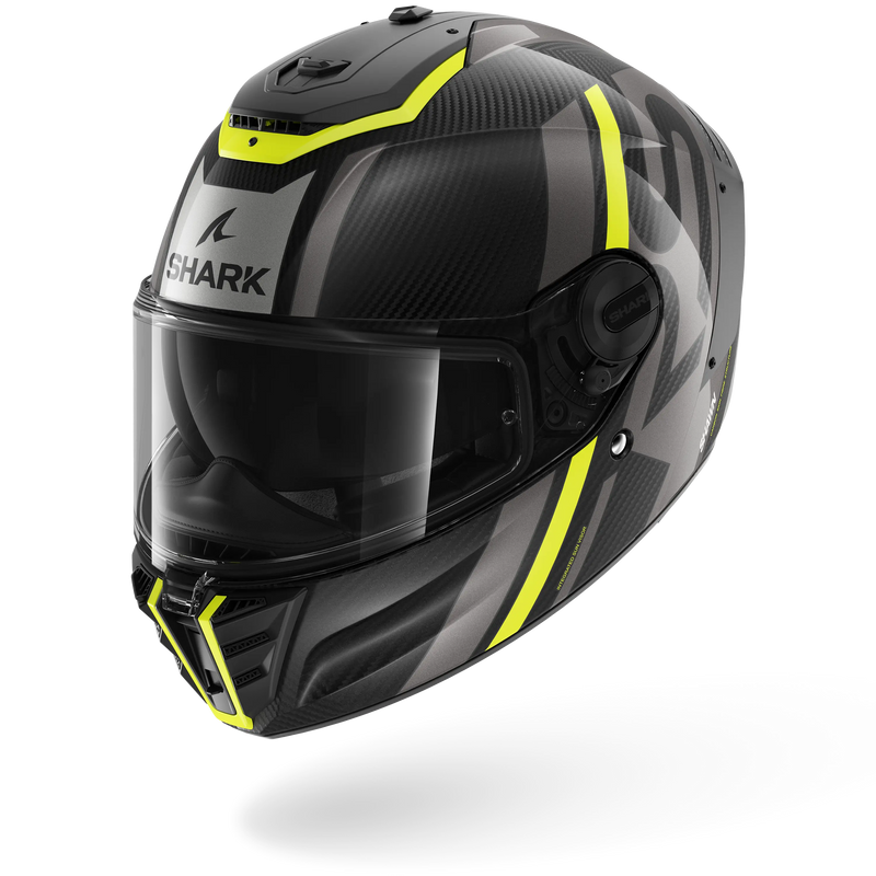 CASCO SHARK SPARTAN RS CARBON Shawn Carbon Yellow Anthracite