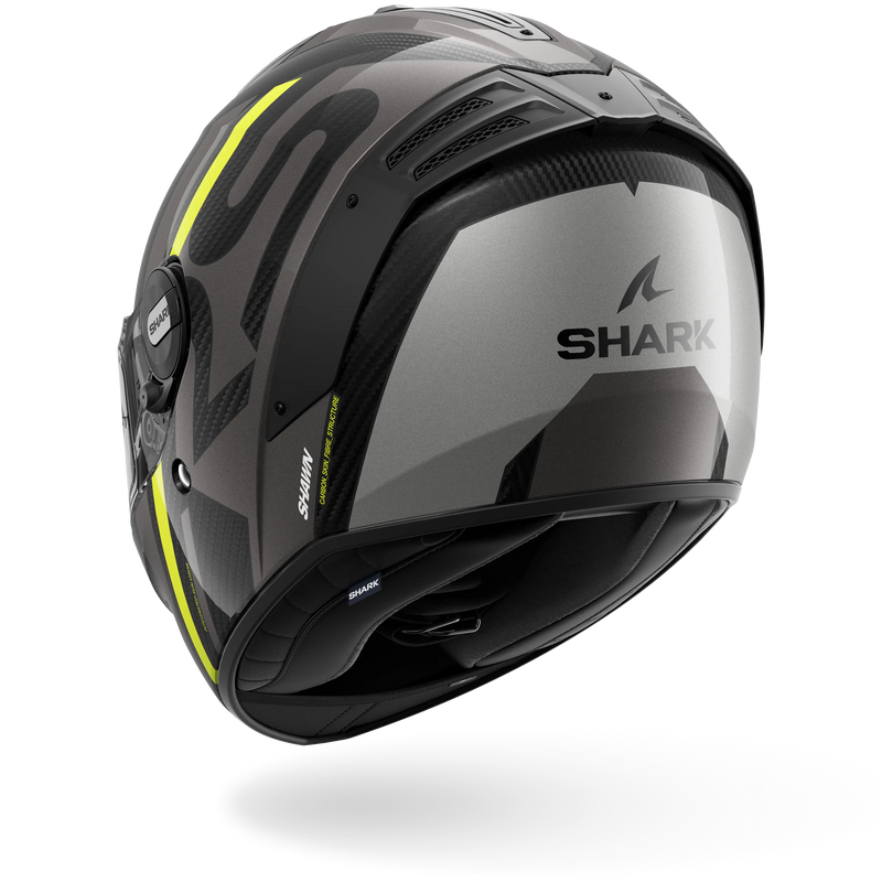 CASCO SHARK SPARTAN RS CARBON Shawn Carbon Yellow Anthracite