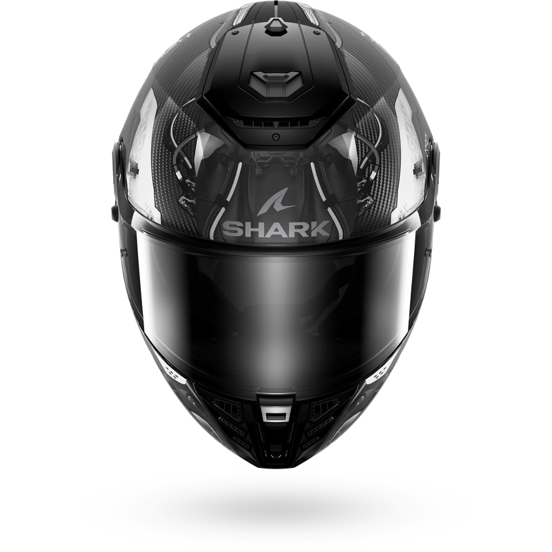 CASCO SHARK SPARTAN RS CARBON XBOT Carbon Anthracite Silver
