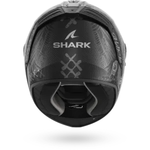 CASCO SHARK SPARTAN RS CARBON SHIEVER Mat Carbon Anthracite Silver