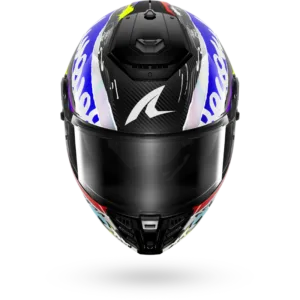 CASCO SHARK SPARTAN RS CARBON STREETRUSH Carbon Blue Chrom