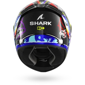 CASCO SHARK SPARTAN RS CARBON STREETRUSH Carbon Blue Chrom