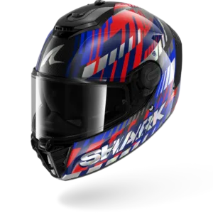 CASCO SHARK SPARTAN RS CARBON VIBETRACK Carbon Red Chrom