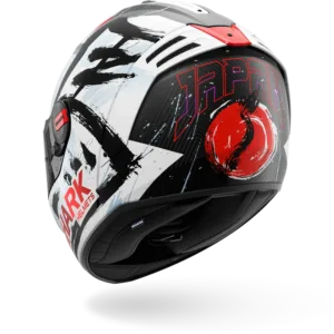 CASCO SHARK SPARTAN RS CARBON REPLICA ZARCO SUZUKA Carbon White Black
