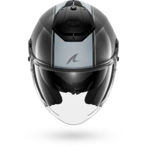 CASCO SHARK RS JET Carbon Skin Carbon Silver Carbon