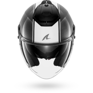 CASCO SHARK RS JET Carbon Skin Carbon White Black
