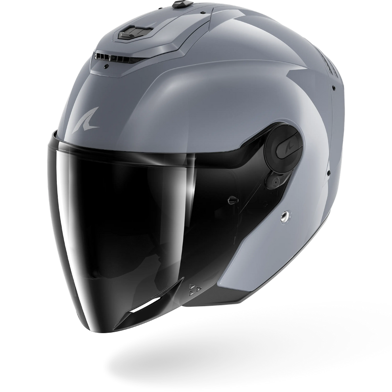 CASCO SHARK RS JET CARBON Dark Shadow Gun Silver