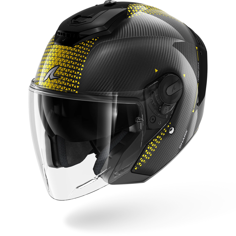 CASCO SHARK RS JET Carbon Ikonik Carbon Gold Chrome