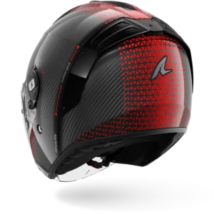CASCO SHARK RS JET Carbon Ikonik Carbon Red Chrome