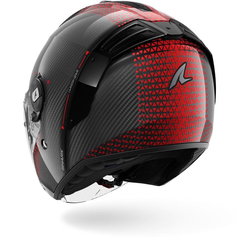 CASCO SHARK RS JET Carbon Ikonik Carbon Red Chrome
