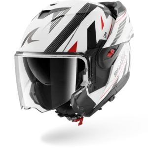 CASCO SHARK OXO DASHED White Anthracite Red