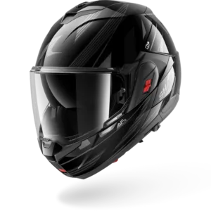 CASCO SHARK OXO DASHED Black Anthracite Silver
