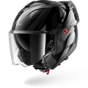 CASCO SHARK OXO DASHED Black Anthracite Silver