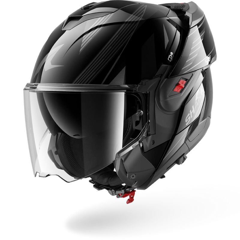 CASCO SHARK OXO DASHED Black Anthracite Silver