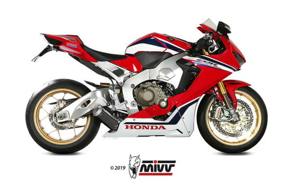 Escape Mivv Slip-On Mk3 carbono Honda CBR 1000 RR 2017-19