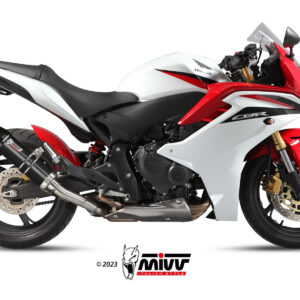 Mivv Slip-On GP black con tapa carbono Honda CBR 600 F 2011-13 / Hornet 600 2007-13