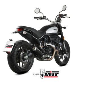 Mivv Slip-On X-M1 black Ducati Scrambler 800 Icon / Icon Dark 2021-22