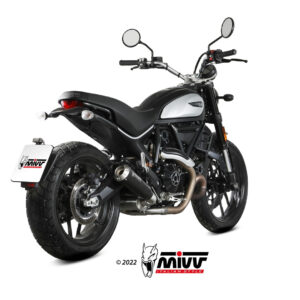 Mivv Slip-On X-M1 black Ducati Scrambler 800 Icon / Icon Dark 2021-22