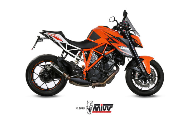 Escape Mivv Slip-On Mk3 black KTM 1290 Superduke 2014-19