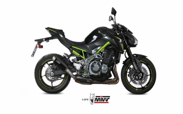 Escape Mivv Slip-On GP Pro black Kawasaki Z900 2017-19 / Z900 A2 (35 KW / 70 KW) 2017-24