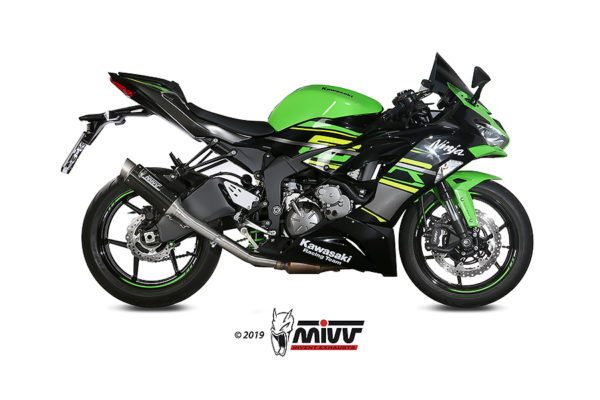 Escape Mivv Tubo no kat (compatible con silenciadores Mivv y Originales) Kawasaki ZX-6 R 636 2019-20