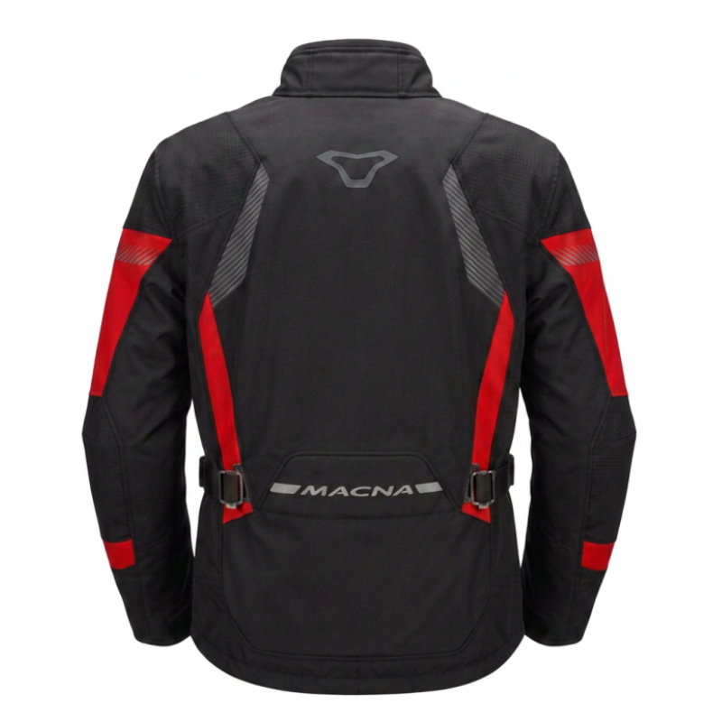 CHAQUETA MACNA RANCHER NEGRO-ROJO