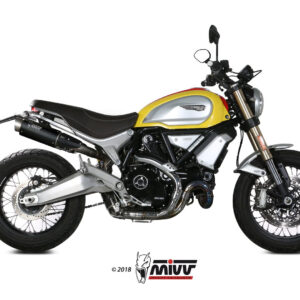 Mivv 2 Slip-On GP Pro black Ducati Scrambler 1100 2018-20