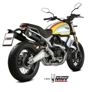 Mivv 2 Slip-On GP Pro black Ducati Scrambler 1100 2018-20