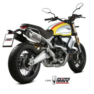 Mivv 2 Slip-On GP Pro titan Ducati Scrambler 1100 2018-20