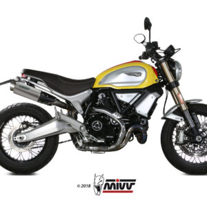 Mivv 2 Slip-On GP Pro titan Ducati Scrambler 1100 2018-20